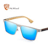 Óculos Sunset Wood Azul